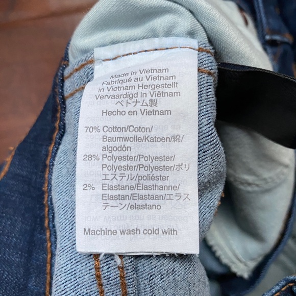 Madewell 10” High Rise Skinny 24T - Picture 4 of 6